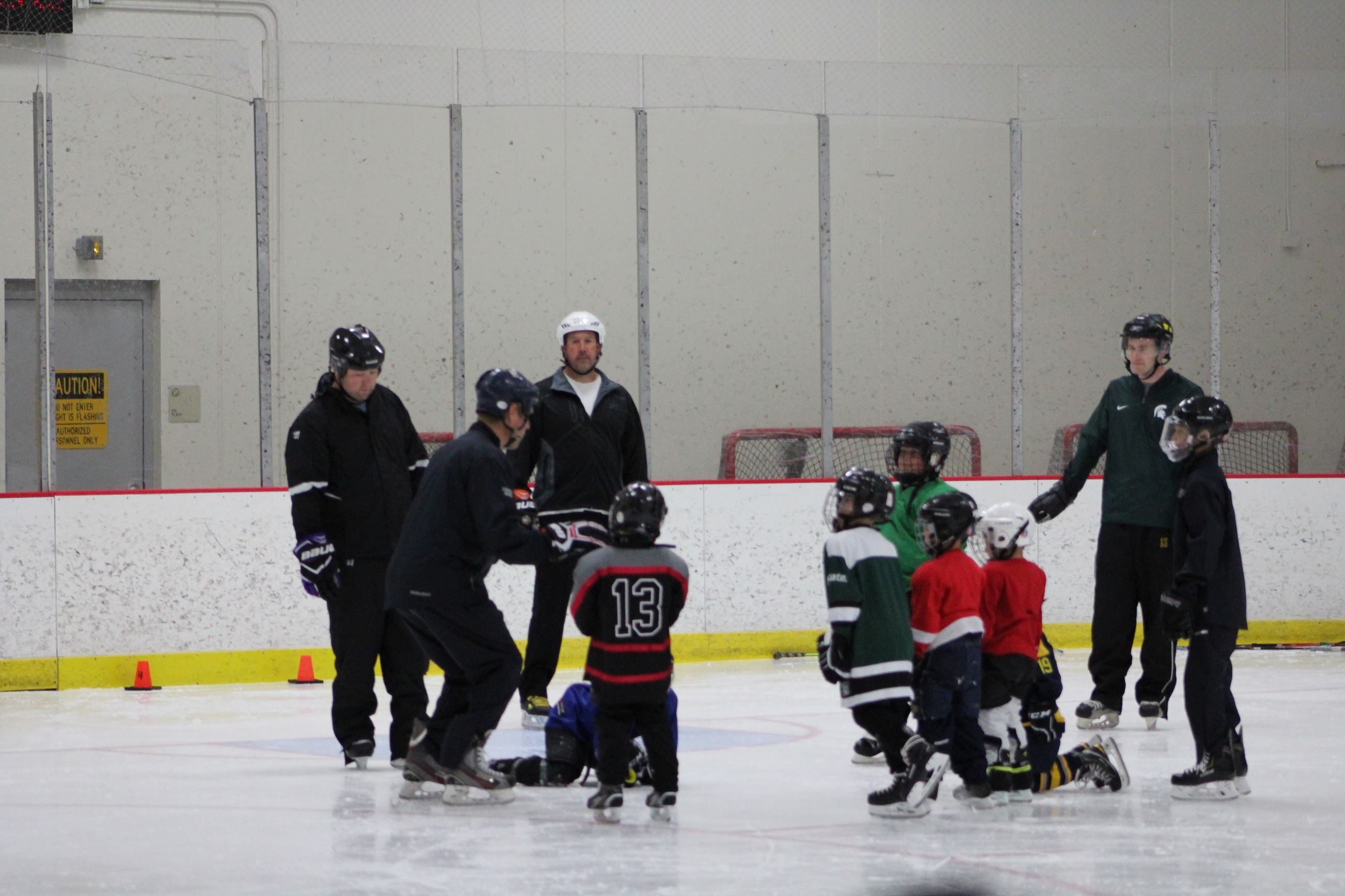 Learning to jump in hockey
