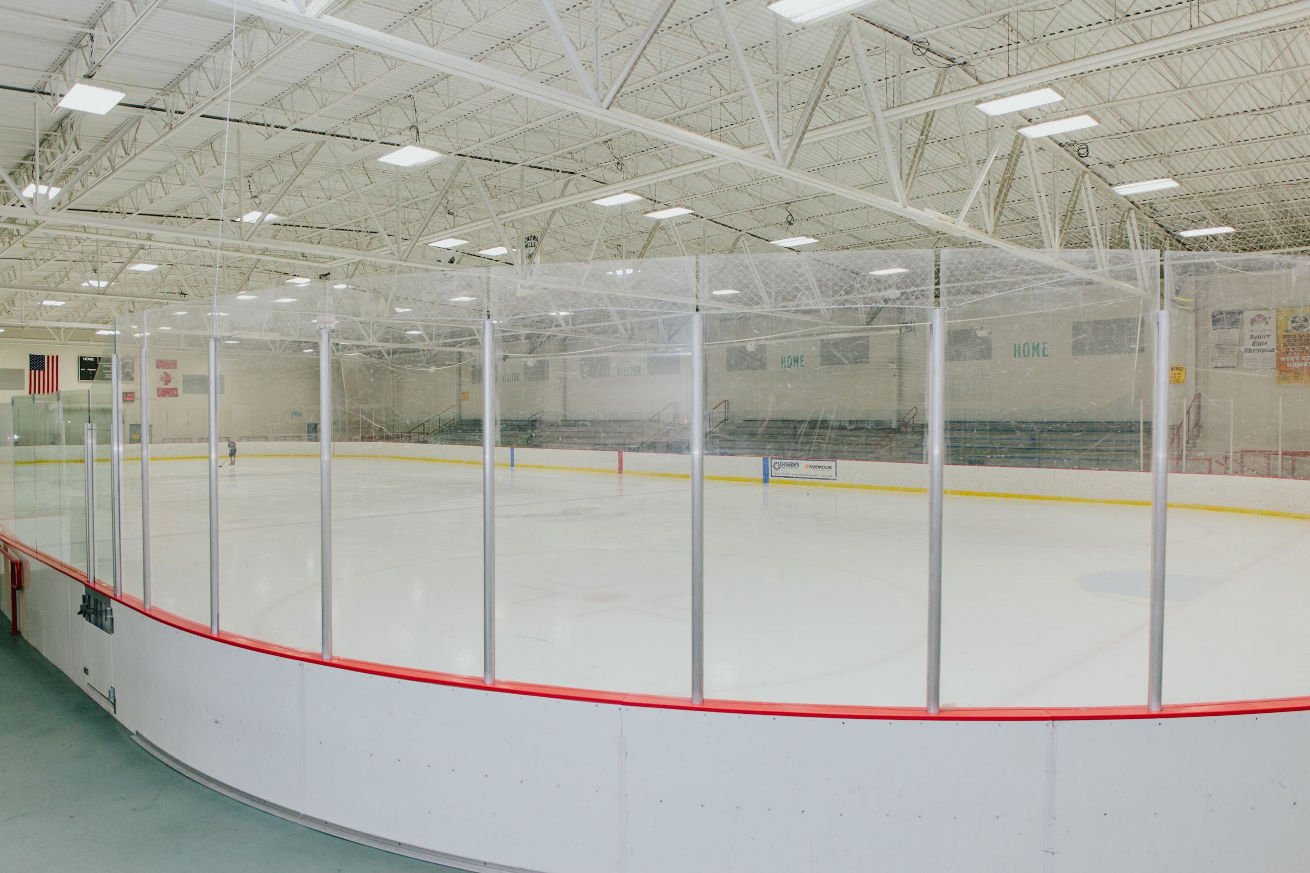 The ice rink