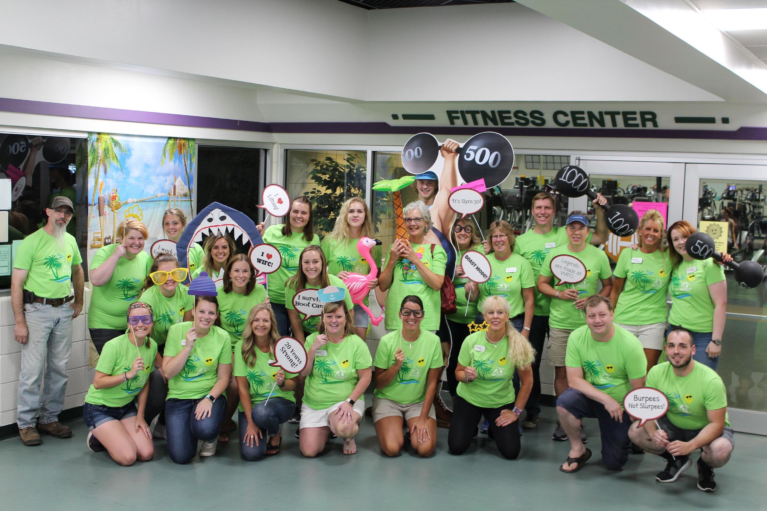 Walker Ice and Fitness staff