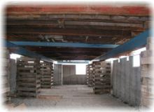 A view under the house